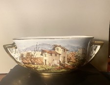 Ceramica Italia Albisola  ALZATA CENTROTAVOLA inizio xx secolo