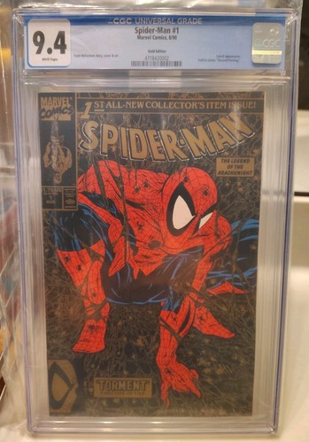 Spider man cgc - cgc, nm