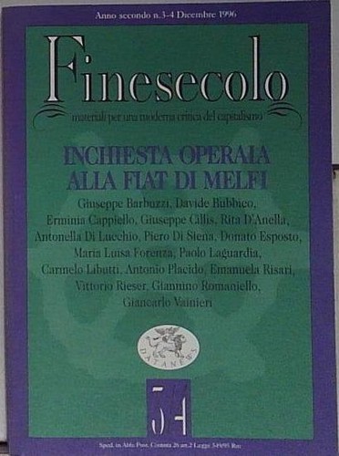 Inchiesta operaia alla - alla, fiat