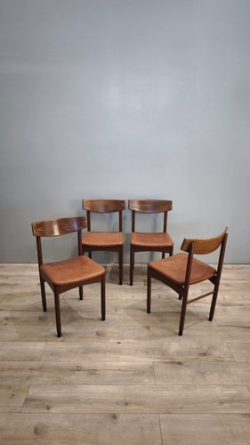 84232 set sedie in - 4, legno
