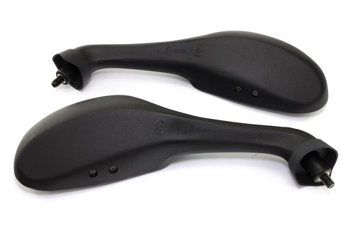 Coppia specchietti neri