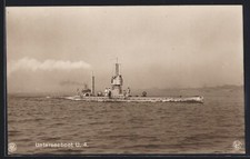 AK SM Sottomarino U 4 Aratro Nel Mare