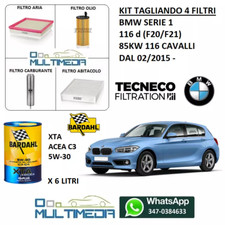 TAGLIANDO 4 FILTRI + OLIO