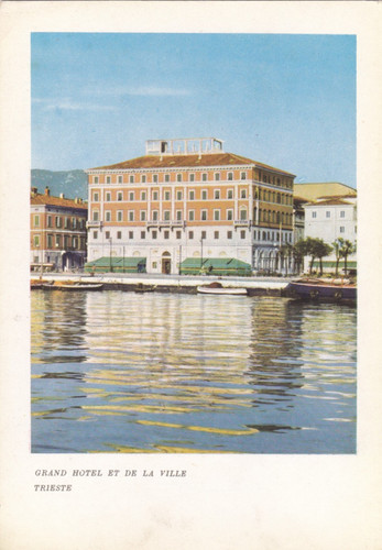 Cartolina trieste grand - trieste, ,grand