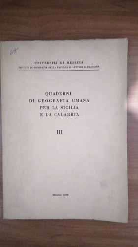 Quaderni geografia umana - quaderni,