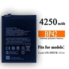 BATTERIA BP42 PER XIAOMI  MI 11 LITE 4G/5G 4250MAH M2101K9AG QUALITA'ORIGINALE
