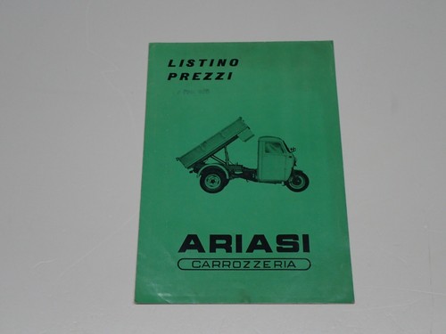 Carrozzeria ariasi motocarro - ariasi,