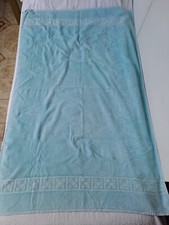 Asciugamano Doccia Sauna 70 x 160 cm 100% Cotone Colore Turchese