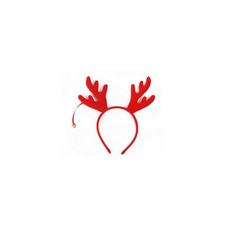 cerchietto Corna Renna Rosse