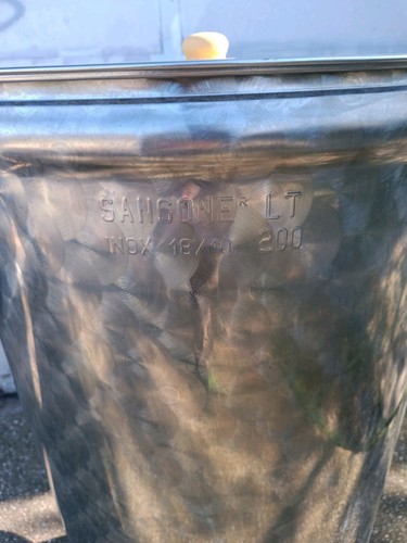 Botte vino acciaio inox - botte,