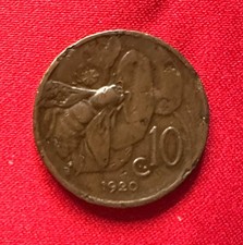 Italy 1920 10 Centesimi coin