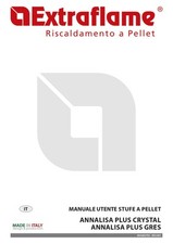 Manuale d'uso utente caldaia pellet Nordica Extraflame ANNALISA PLUS
