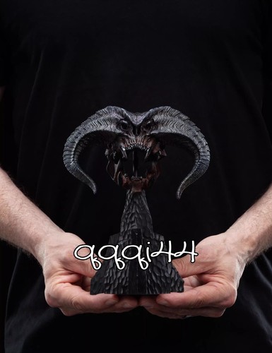 Statua teschio balrog - statua,