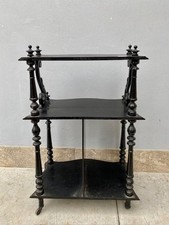 Piccola Etagere Laccata Nera -