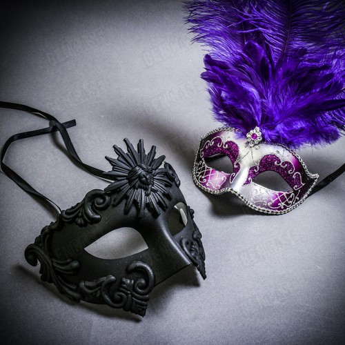 Maschera occhi mardigras nera - mardigras,