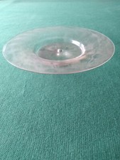 Piattino in vetro soffiato firmato "MVM Cappellin Murano" anni '30