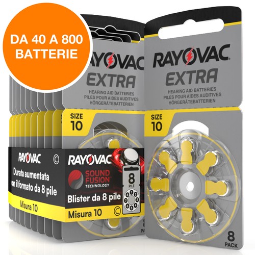 Batterie rayovac extra - extra, misura