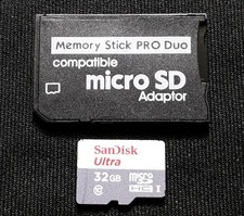 Memory Stick 32 GB Pro Duo +