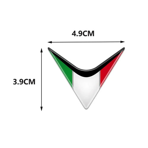 Adesivi bandiera italiana - 2,
