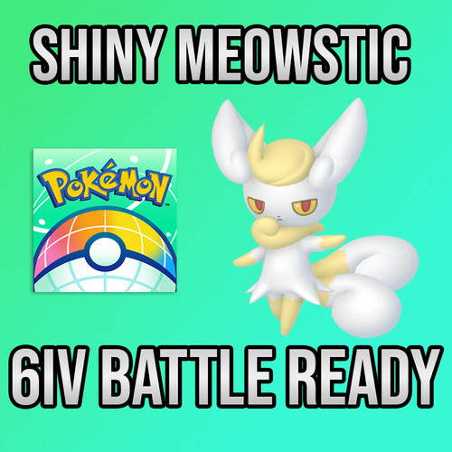 6iv shiny meowstic maschio - shiny,