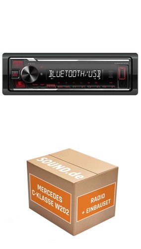 Autoradio kenwood kmm bt209 - kenwood, kmm-bt209
