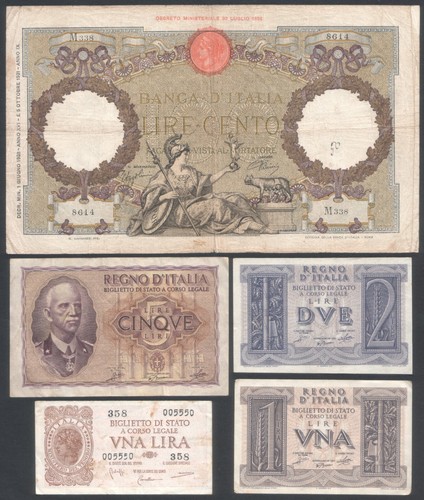 Lotto banconote regno - lotto,