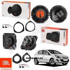 Kit 4 Casse Altoparlanti JBL Anteriori e Posteriori per Opel Corsa D dal 2006