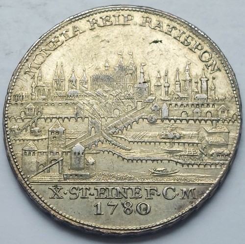 Ratisbona città taler 1780 - città,,