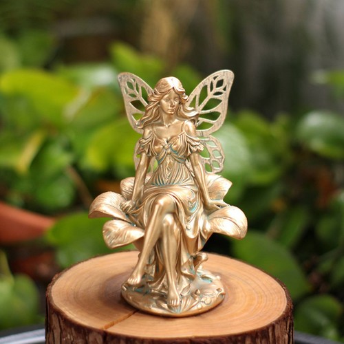 Statuetta fata fiore - fata, stile