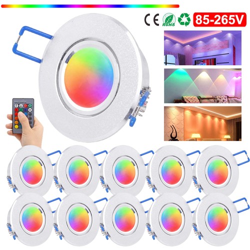 Faretto incasso rgb - da, 3w