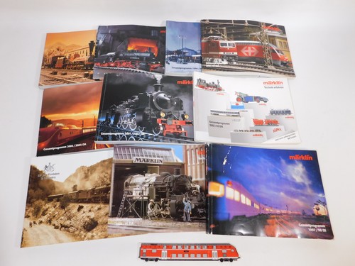 Märklin 10x catalog 93 - märklin, 92/93
