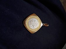 Ciondolo moneta 1000 lire italiane Milor Italia 925 Repubblica Italiana