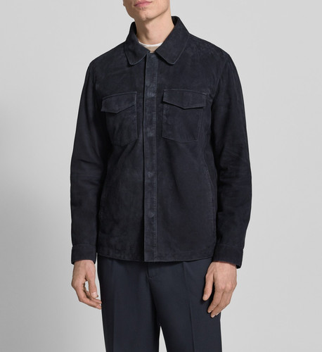Giacca camionista uomo blu