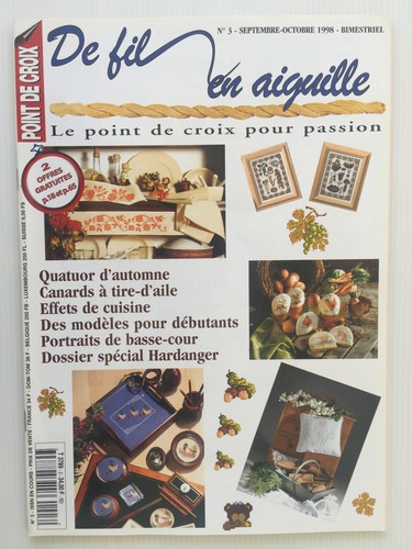 Magazine fil en - fil, aiguille