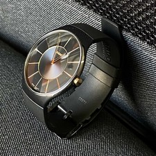 Orologio da polso Rado "True Thinline" R27741159, uomo, nero, cassa 39mm