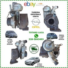 Turbina opel astra meriva - turbina,