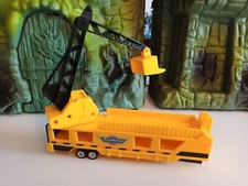 Micro Machines RIMORCHIO CON GRU per camion porta veicoli Galoob Gig excellent