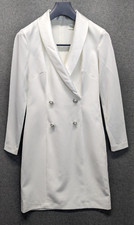 Abito smoking blazer bianco