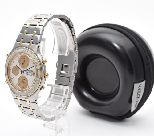 Orologio uomo seiko world - world, time