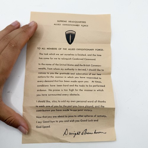 Genuine ww2 shaef - ww2,