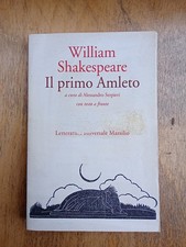 Il Primo Amleto Shakespeare