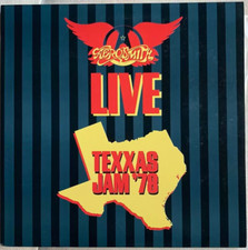 Laserdisc Aerosmith – Live Texxas Jam '78 JAPAN CBS/Sony ‎– 35LP 133 senza OBI