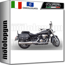 GPR SCARICO HOMCAT ROUND INOX