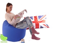 Borsa grande per fagioli blu