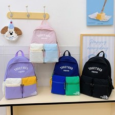 Bapa scuola bambini con grande