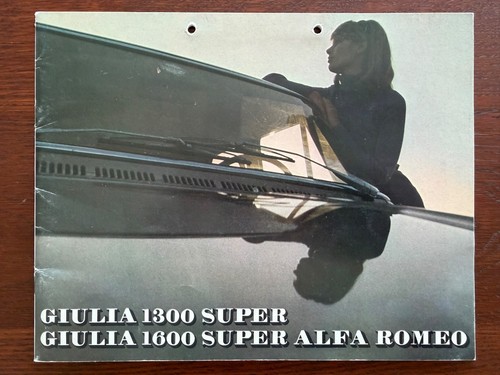 Brochure depliant alfa - alfa, romeo