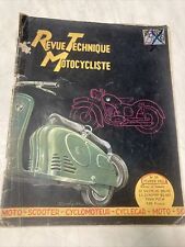 Revue Technique Motocycliste N° 59 1953 Zündapp KS600 KS601 scooter Puch RTM etc