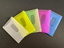 Porta tessere plastica rigida