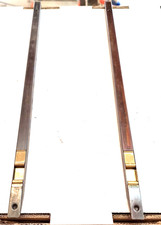 Catenaccio a Pulsante Frontale Acciaio Bronzato mm. 16x700 Pz. 2 RUFFONI E ZOPPI