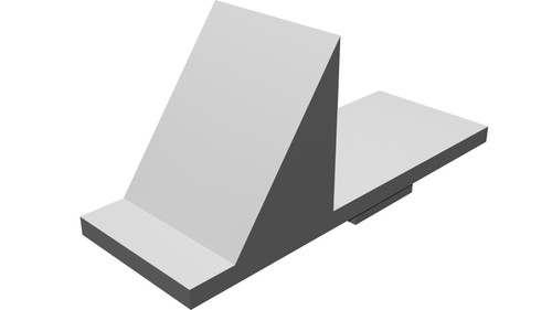 Supporto gancio mensola - supporto, per